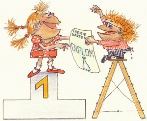 GrößenänderungChemiegartendiplom Mädchen