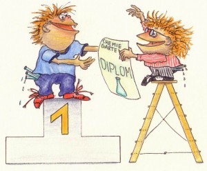 GrößenänderungChemiegartendiplom Junge